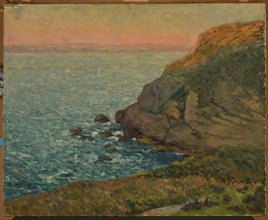 Sista ljusglimtar av dagen (Morgat) - Maxime Maufra