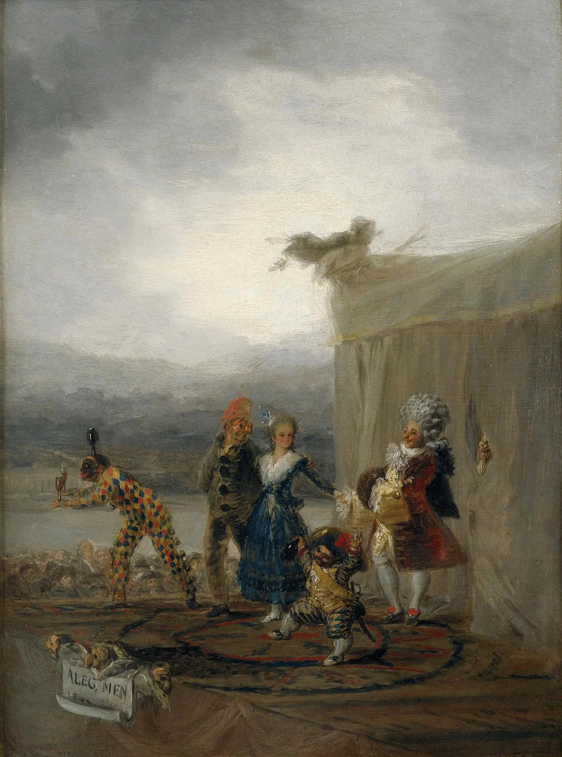 Gatumusikantkomiker - Francisco de Goya