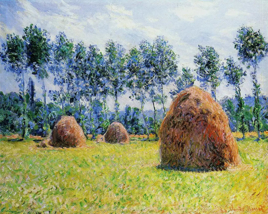 Höstrån i Giverny - Claude Monet