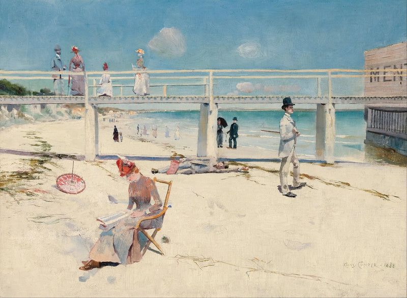Semester i Menton - Charles Conder