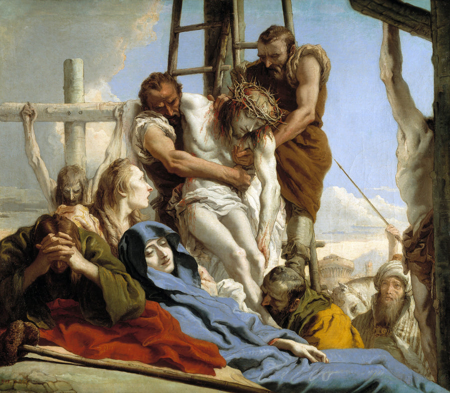 La Descente de Croix - Giandomenico Tiepolo