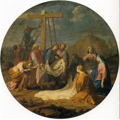Korsfästelse - Eustache Le Sueur