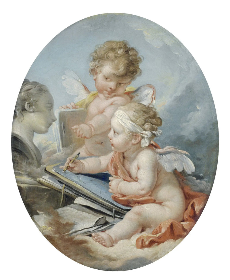 Teckning - François Boucher