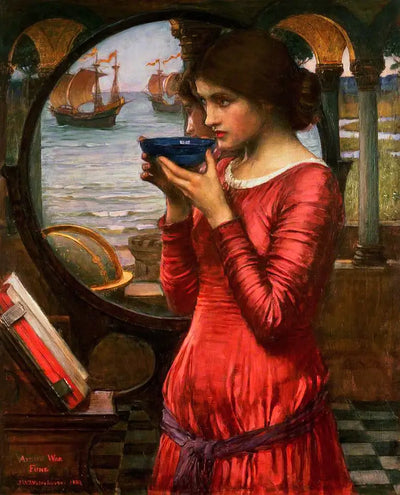 Reproduction du tableau « Destiny - John William Waterhouse » par Alpha Reproduction en peinture à l’huile