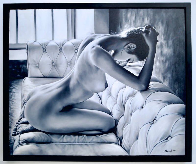 Avkoppling på soffan | 120 x 100 cm