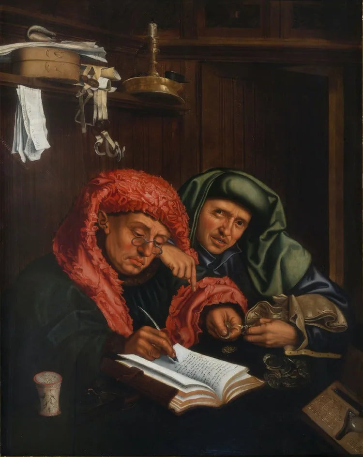 Två tullagenter - Marinus van Reymerswale