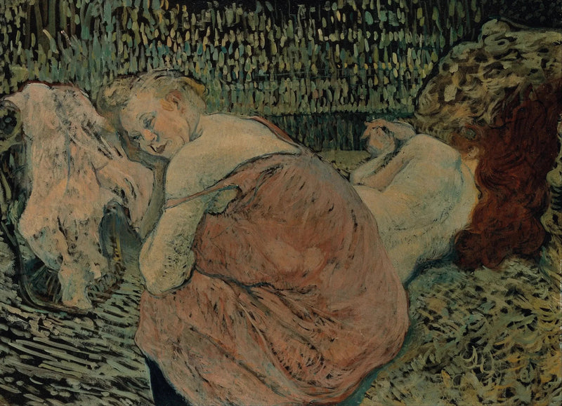 Två vänner - Henri de Toulouse-Lautrec
