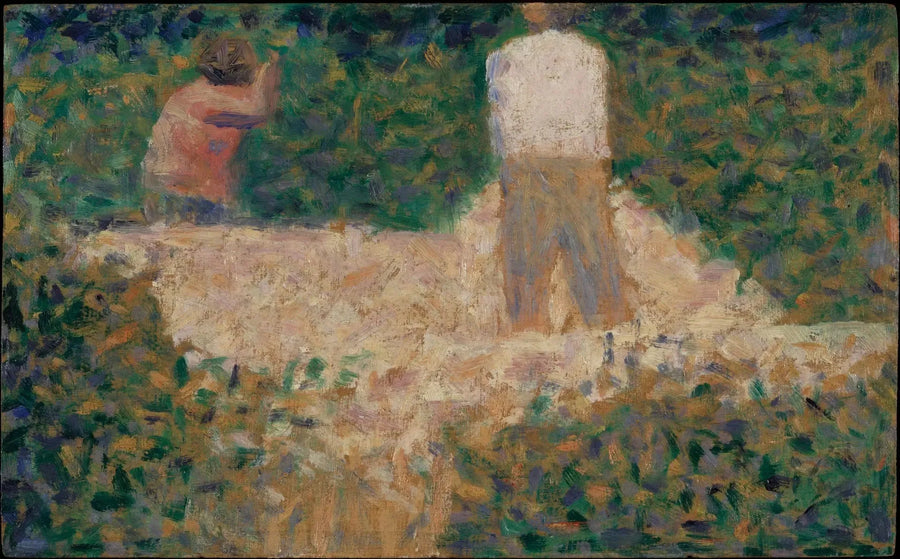 Två stenar - Georges Seurat