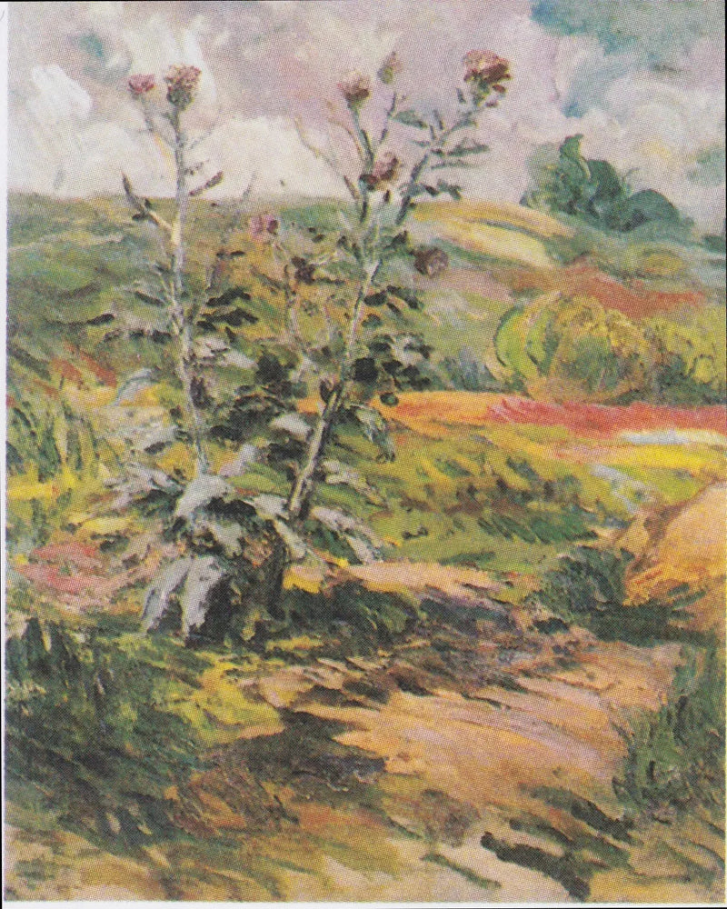 Två tistlar - Vincent van Gogh