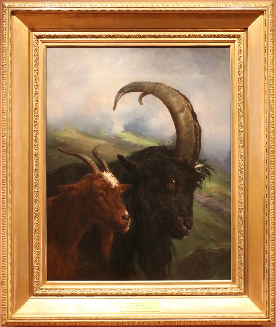 Två getter - Rosa Bonheur