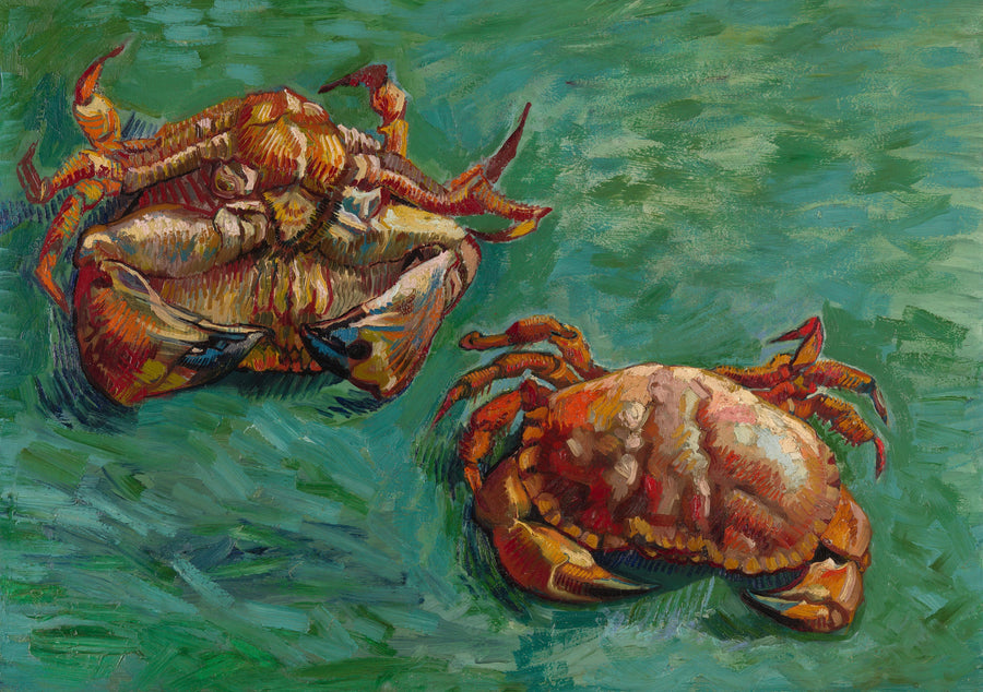 Två Krabbor - Vincent van Gogh