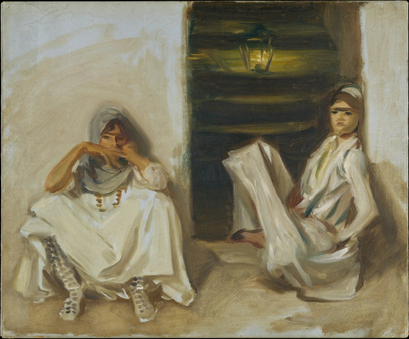 Två arabiska kvinnor - John Singer Sargent