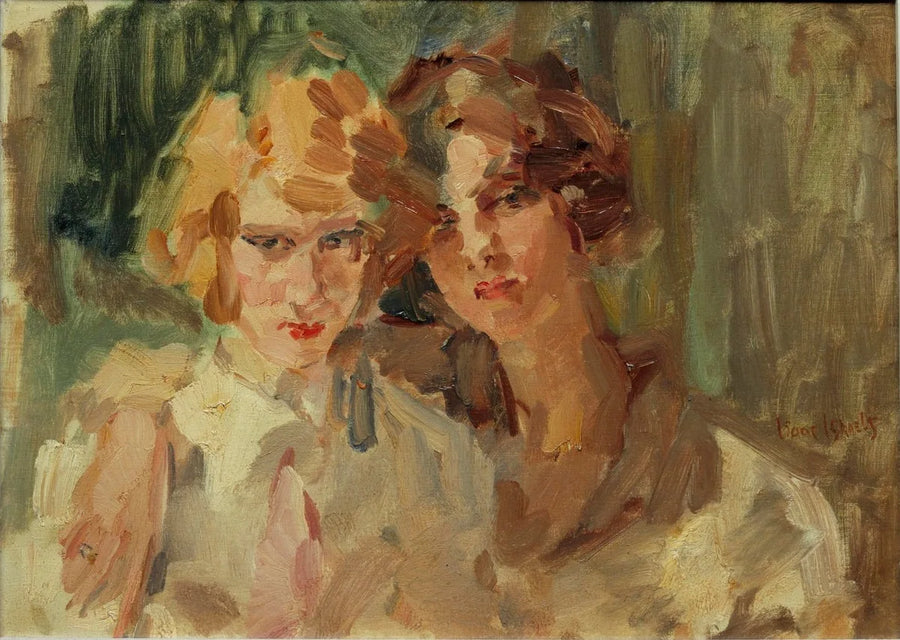 Två flickor - Isaac Israëls