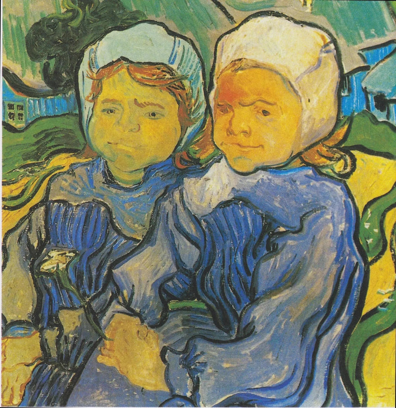 Två flickor - Vincent van Gogh