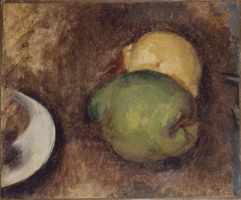 Två frukter - Paul Cézanne