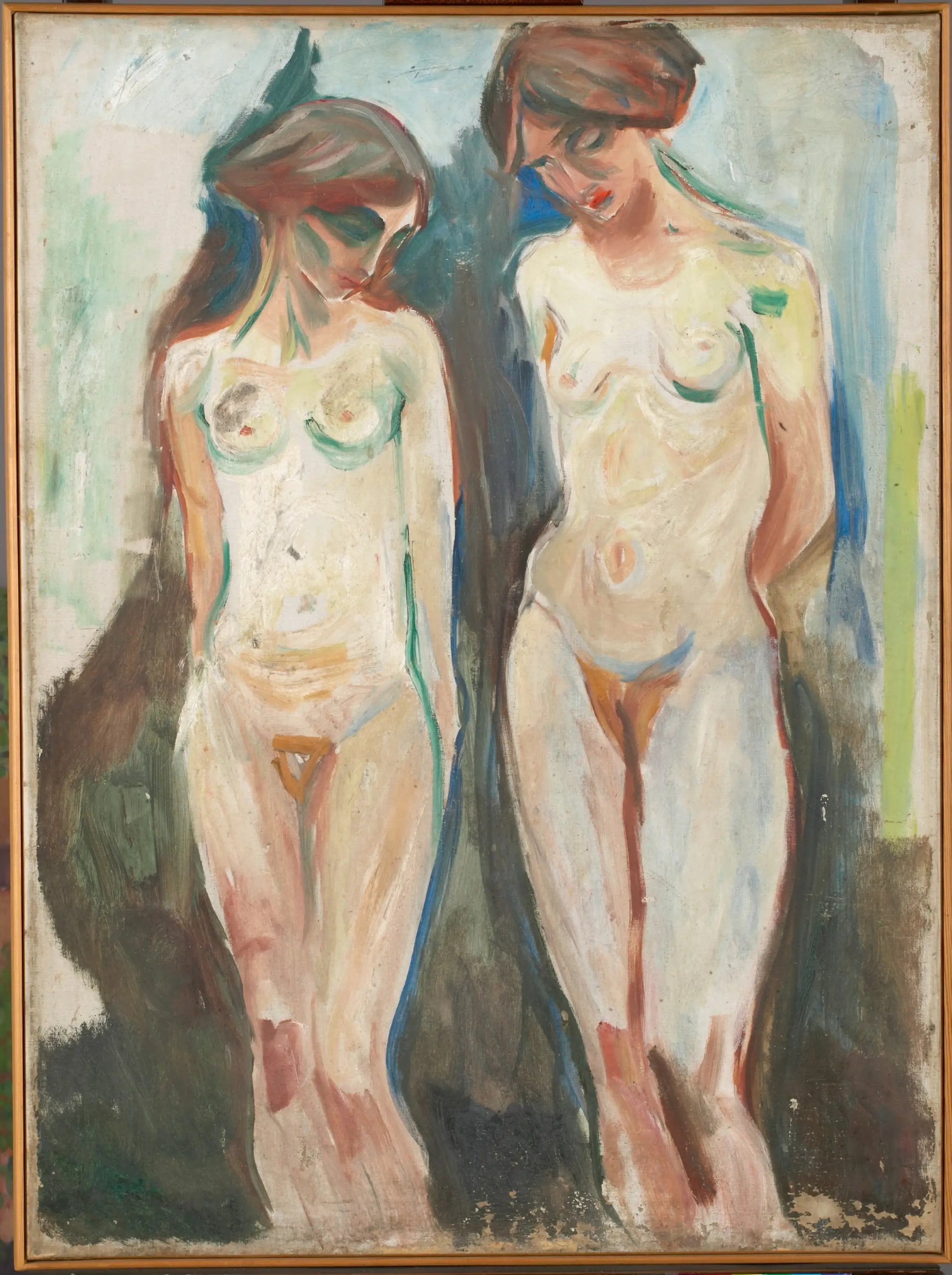 Deux Grâces - Edvard Munch image 1 copie de tableau peinte à la main