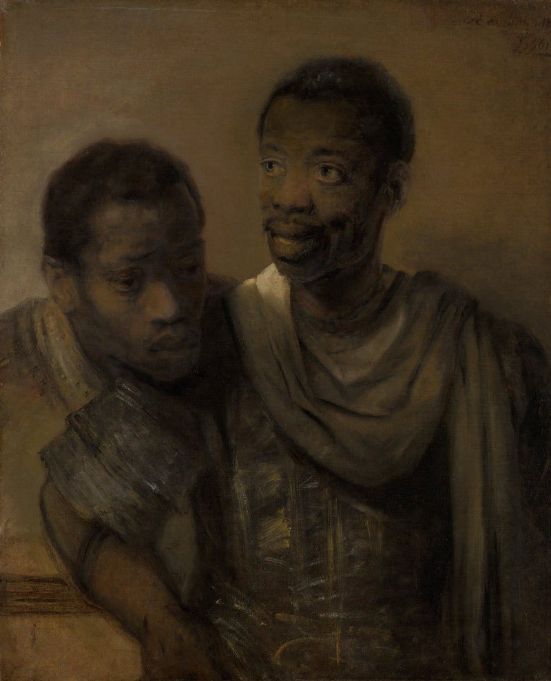 Två svarta - Rembrandt