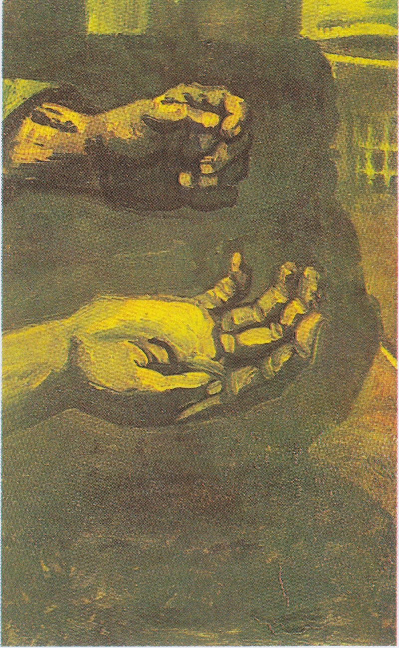 Två händer - Vincent van Gogh