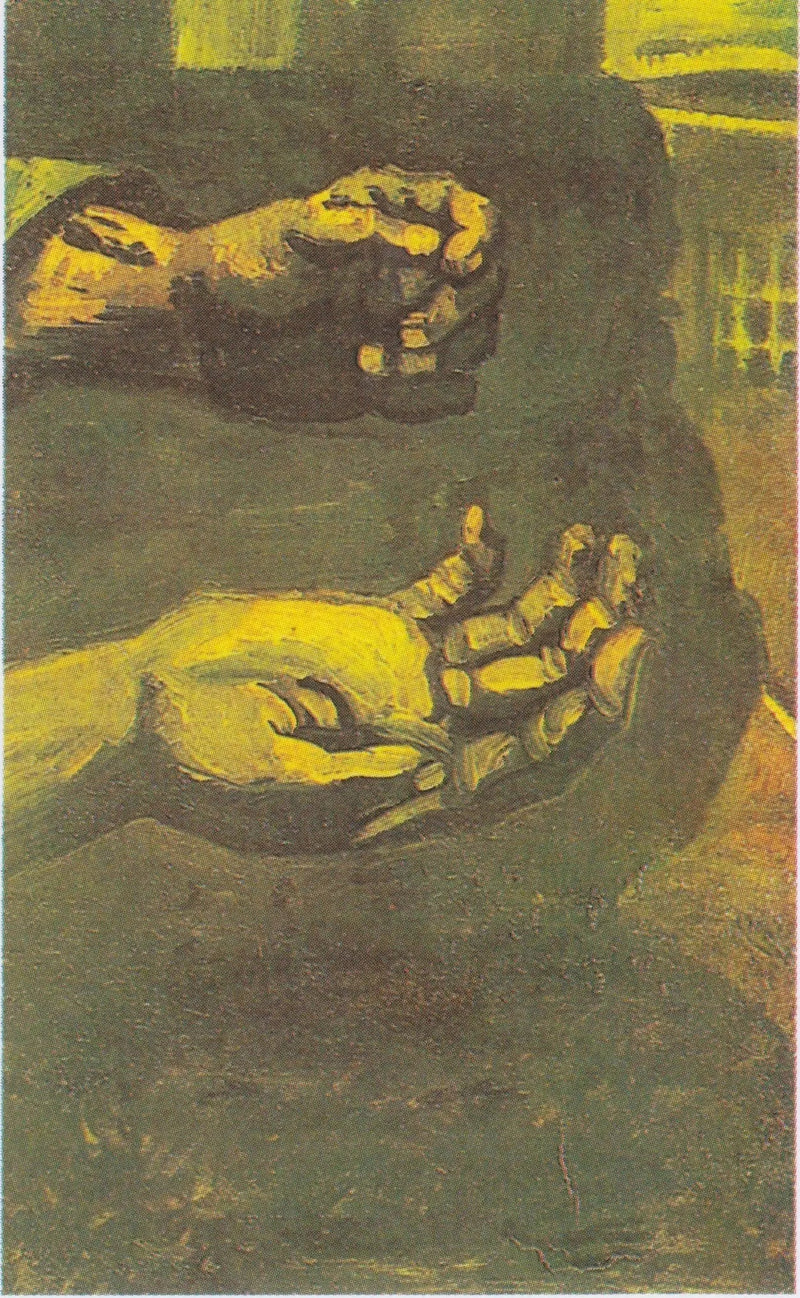 Två händer - Vincent van Gogh
