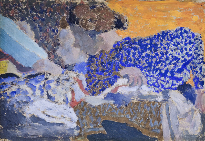 Två arbetare i syateljén - Édouard Vuillard