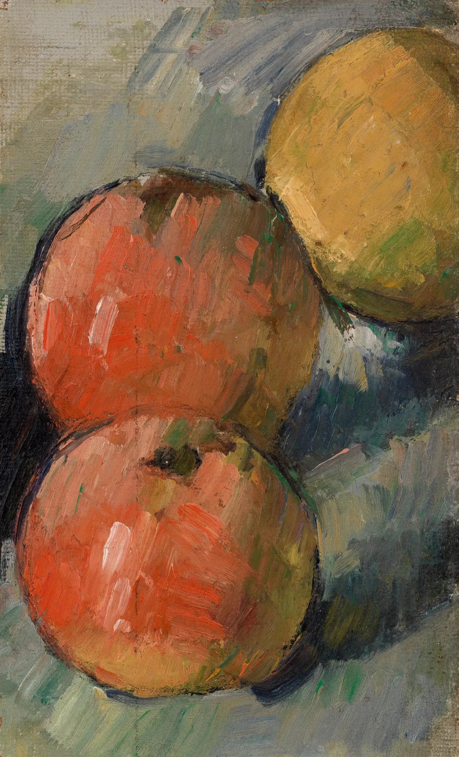 Två och en halv äpplen - Paul Cézanne