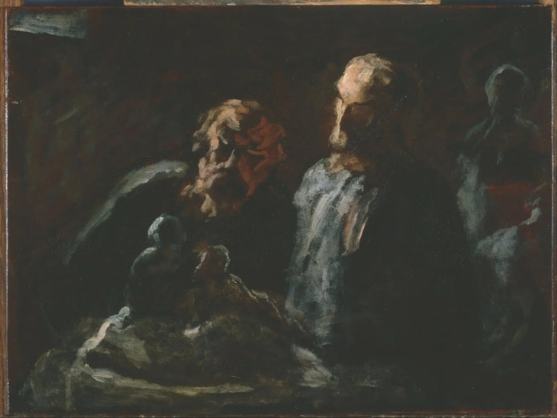 Två skulptörer - Honoré Daumier