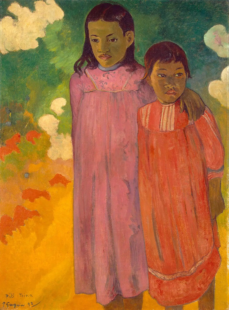 Två systrar - Paul Gauguin