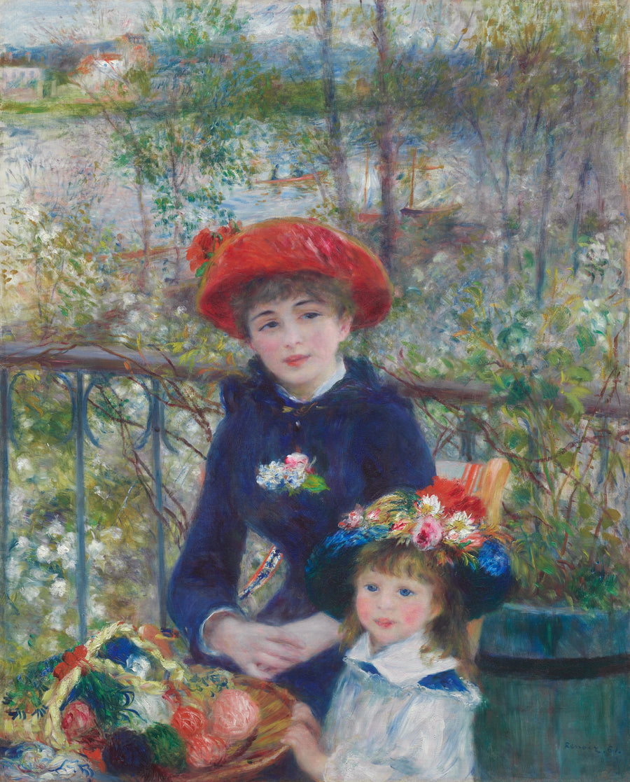 De Två Systrarna - Pierre-Auguste Renoir