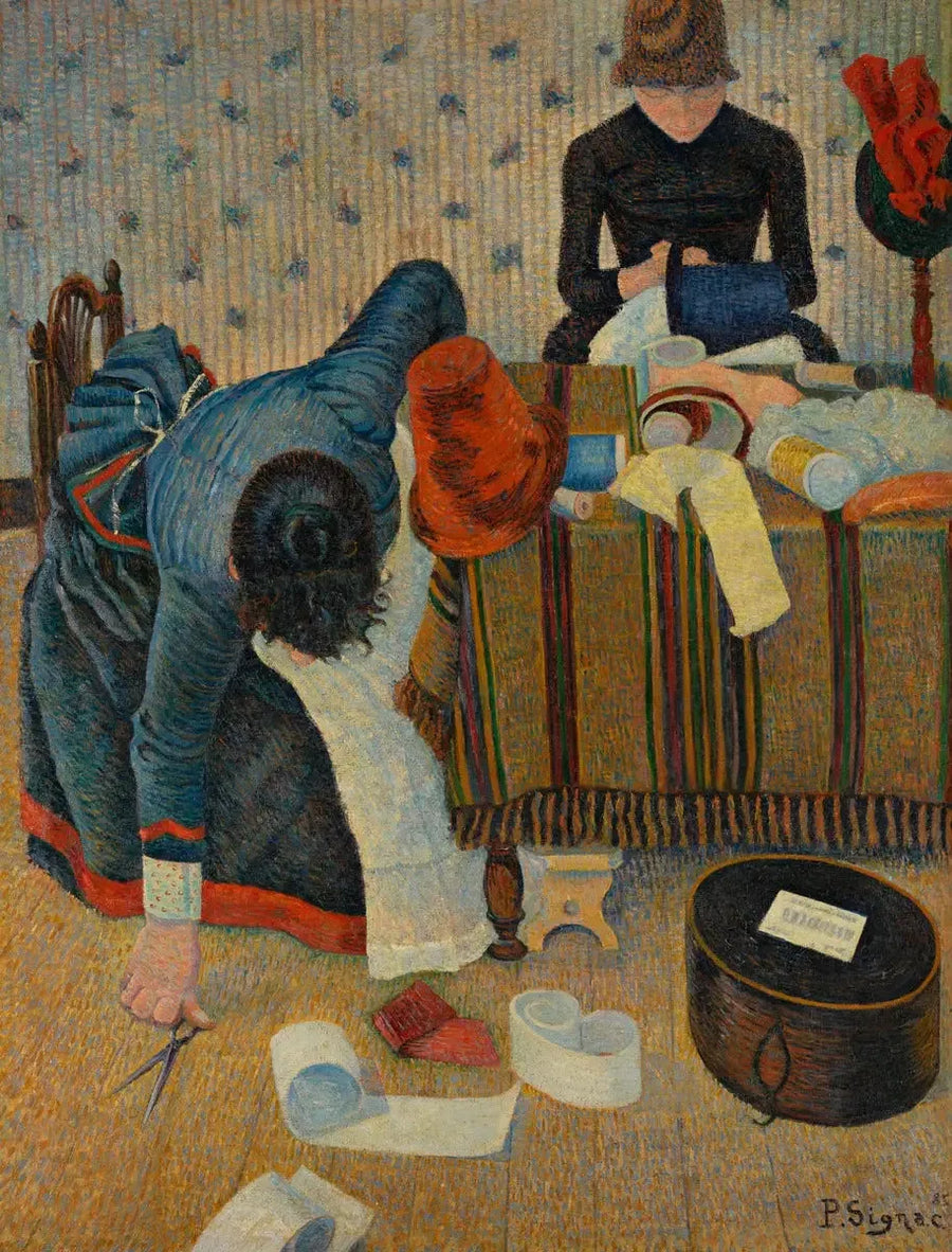 Två stylister, Rue du Caire - Paul Signac