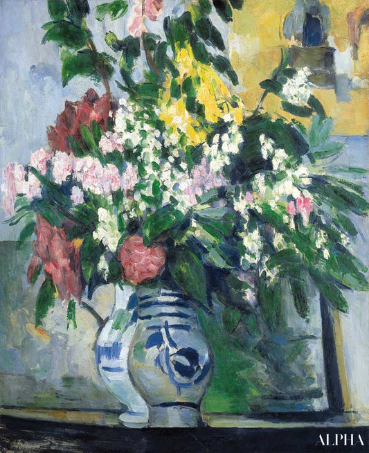 Deux vases avec des fleurs - Paul Cézanne - Reproductions de tableaux et peintures haut de gamme