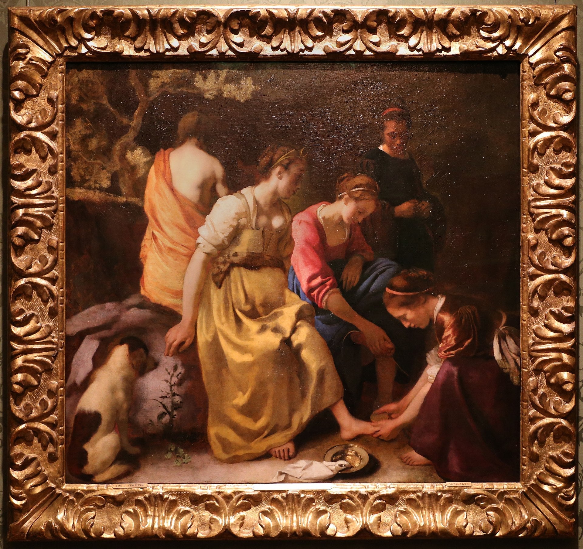 Diane och hennes följeslagare - Johannes Vermeer