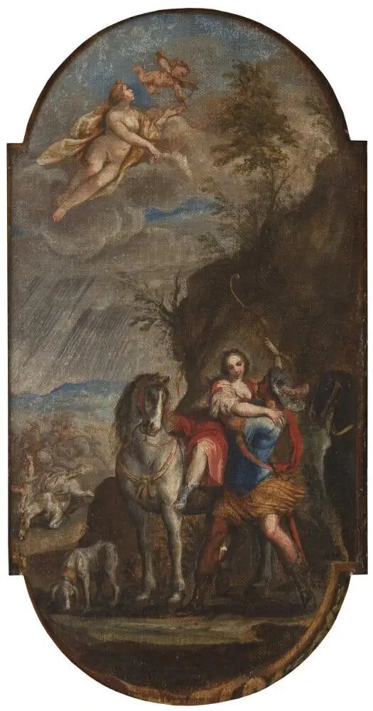 Didon och Eneas - Paul Véronèse