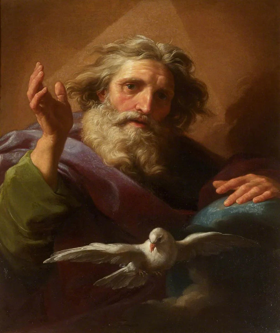 Fadern och den Helige Anden - Pompeo Batoni