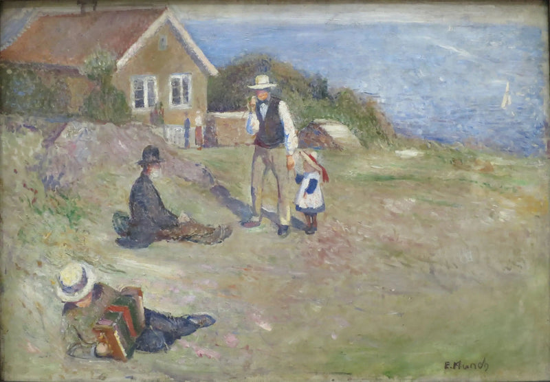 Söndag i Åsgardstrand - Edvard Munch