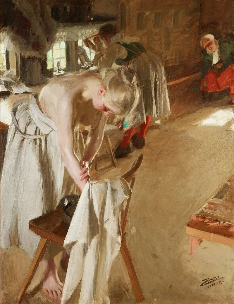 söndag morgon - Anders Zorn