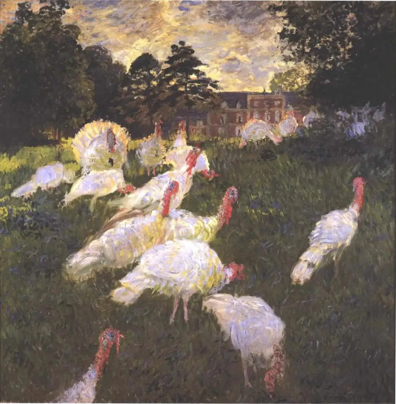 Kalkonerna W416 - Claude Monet