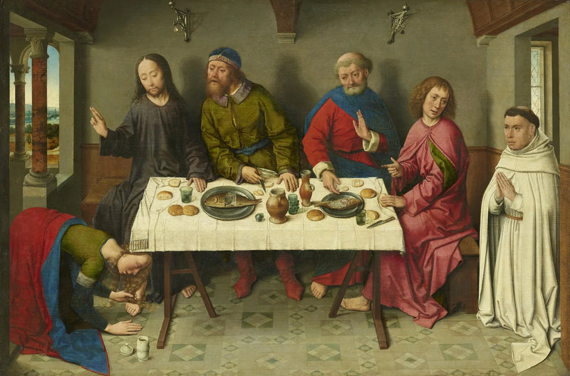Middag hos Simon den Fariseeren - Dirk Bouts
