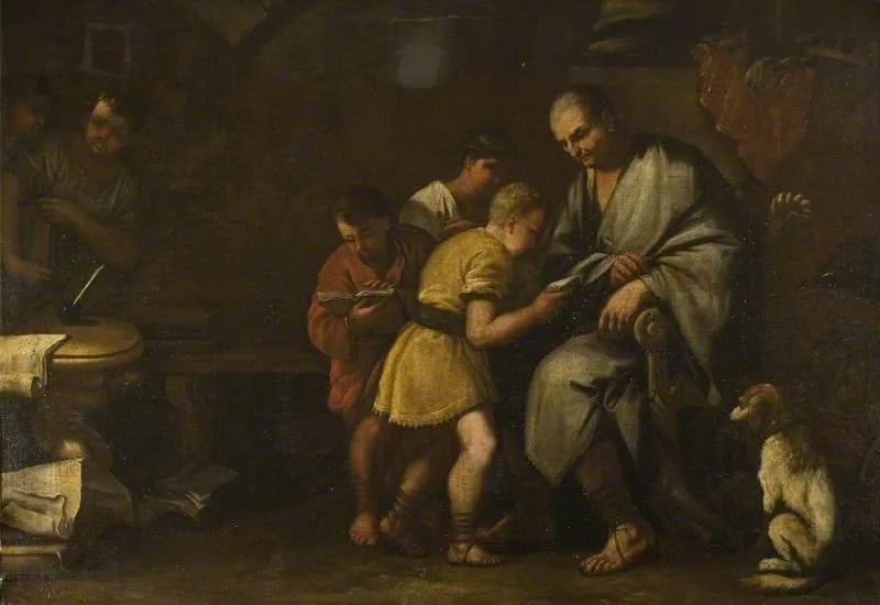 Dionysos, tyrann av Syrakusa - Luca Giordano
