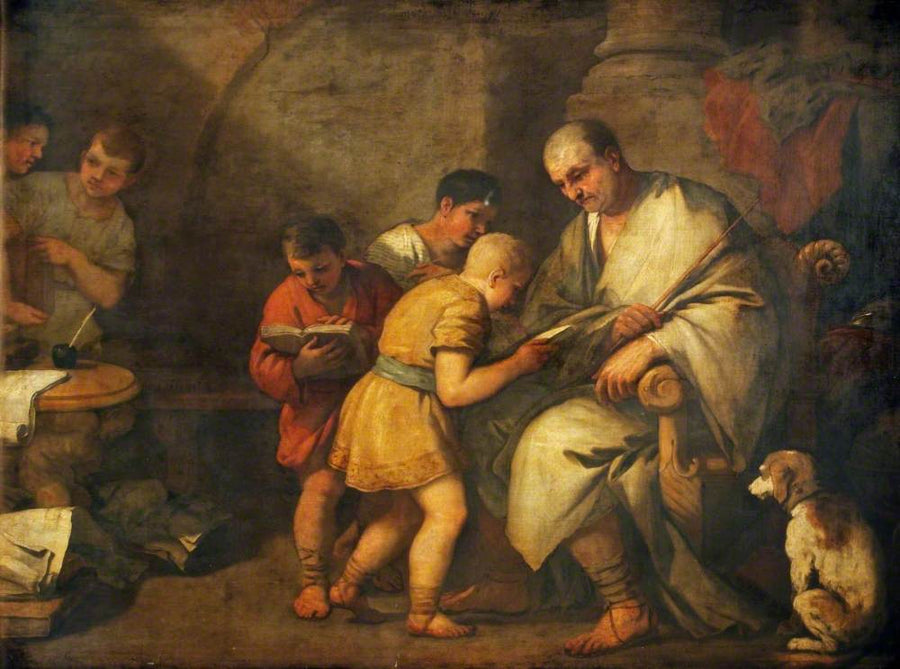 Dionysos, tyrann av Syrakusa - Luca Giordano
