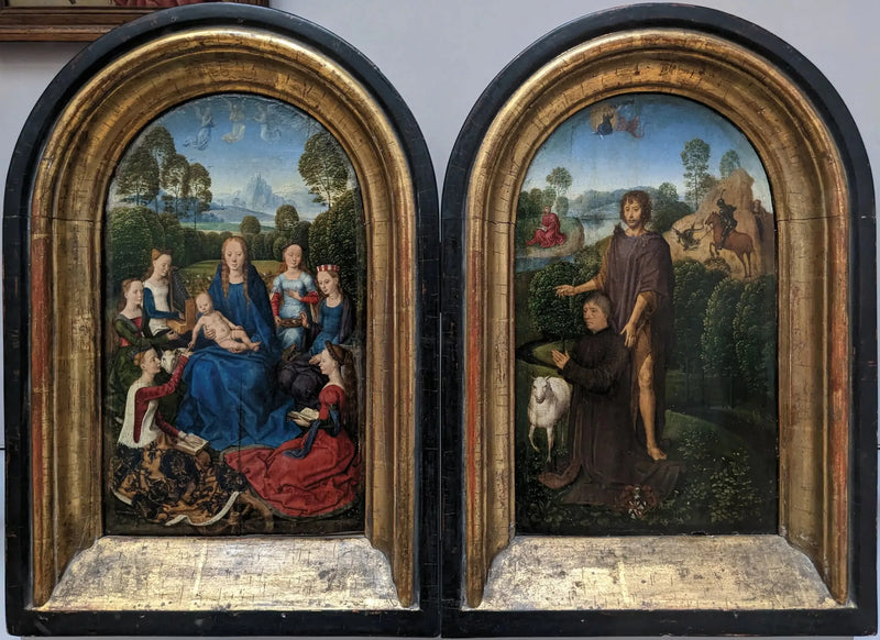 Jean du Cellier:s diptyk - Hans Memling