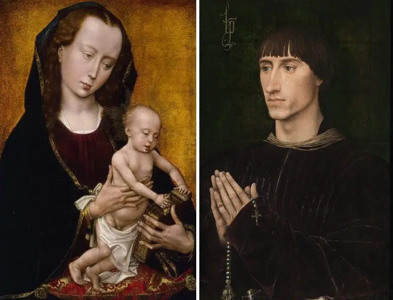diptyque de Philippe de Croÿ - Rogier van der Weyden - Alpha Reproduction