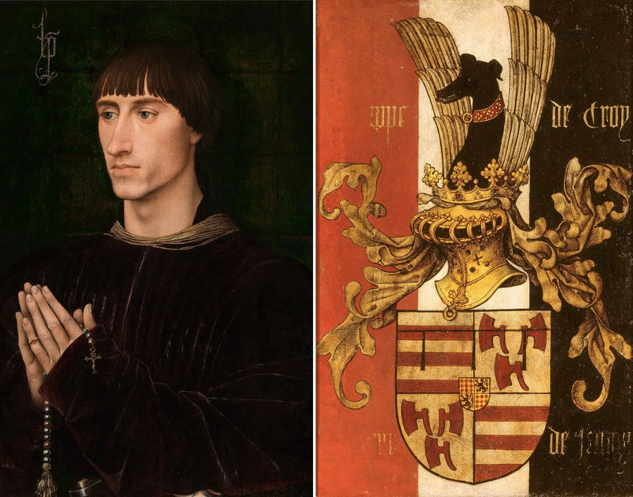 Diptyk av Philippe de Croy - Rogier van der Weyden
