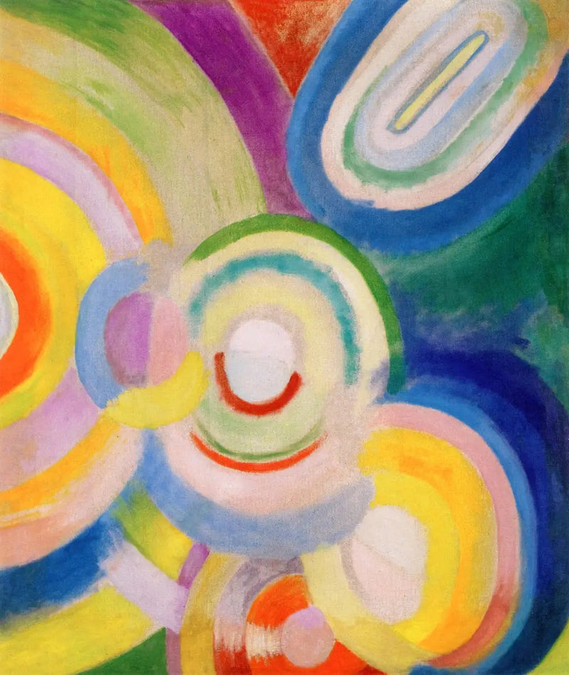 Färgade skivor - Robert Delaunay