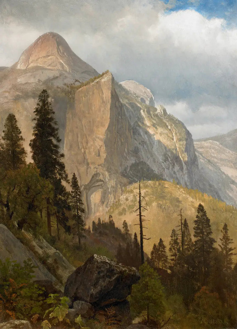 Dome Nord, Yosemite-dalen - Albert Bierstadt