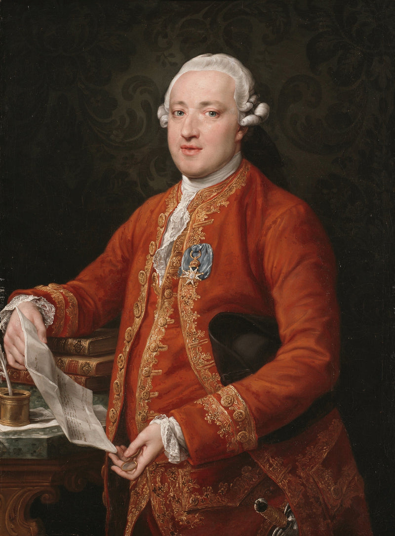 Don José Moñino y Redondo, greve av Floridablanca - Pompeo Batoni