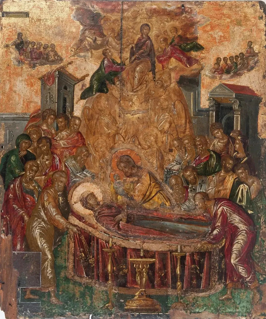 Marias himmelsfärd - El Greco