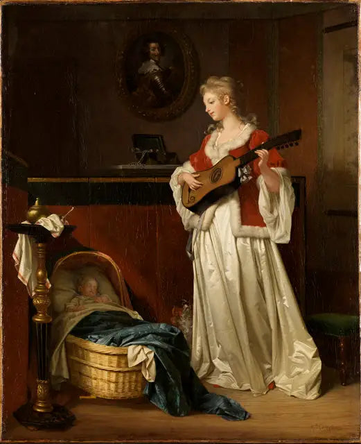 Dorsar mitt barn' - Jean-Honoré Fragonard