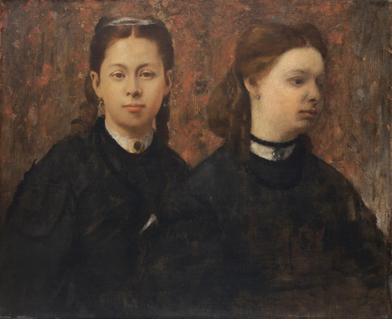 Dubbelporträtt - Målarnas Kusiner - Edgar Degas