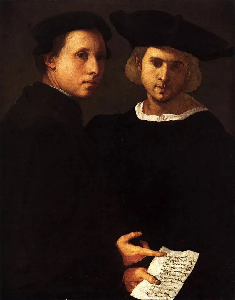 Dubbelt porträtt - Pontormo