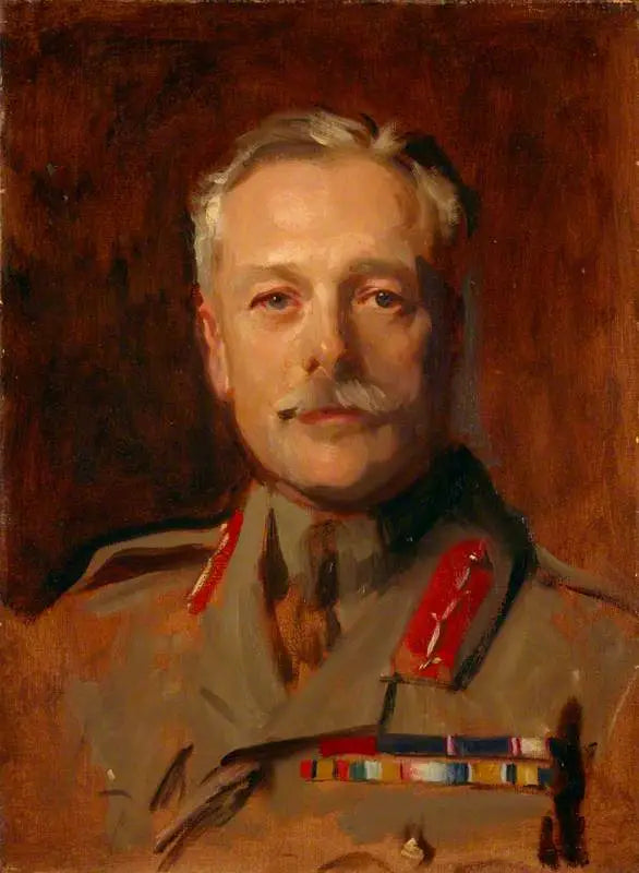 Douglas Haig, 1:a earl Haig, 1861-1928. Soldat (studie för ett porträtt i utställningen 